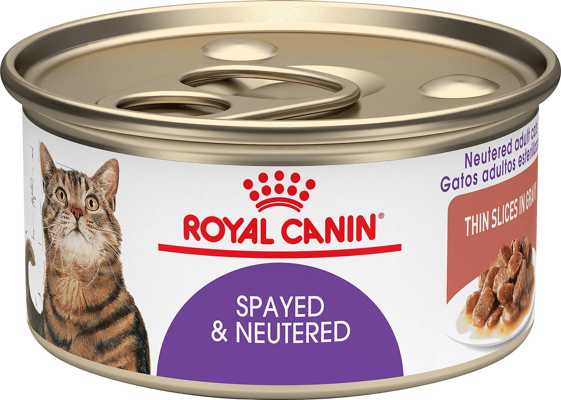 Royal Canin Spayed & Neutered Thin Slices In Gravy